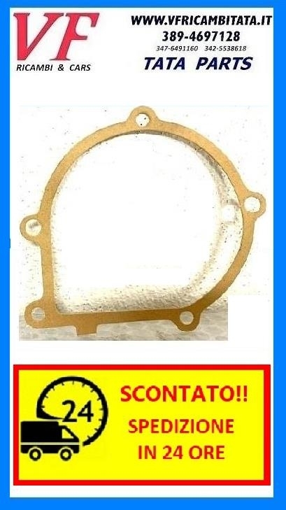 INDICA - INDIGO : POMPA ACQUA - GUARNIZIONE - COD-G0034-6D - PRODOTTO IN OFFERTA CON SPEDIZIONE IN 24 ORE -
