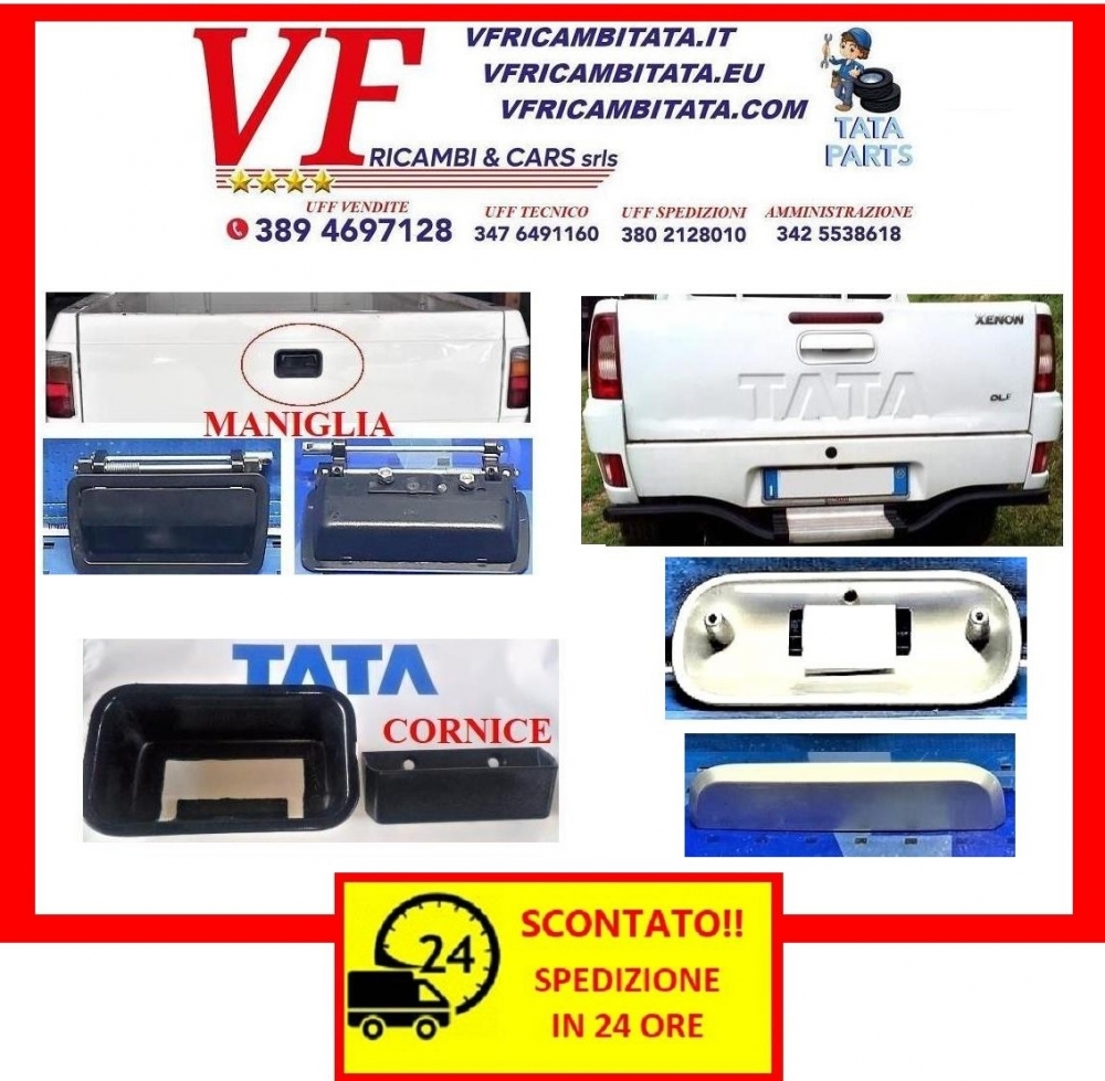 SAFARI - TELCOLINE - XENON : CASSONE - SPONDA -RICAMBIO IN OFFERTA SPEDIZIONE IN 24 ORE MANIGLIA - CORNICE - COD-U0068-44B  COD-P0078-TRV39