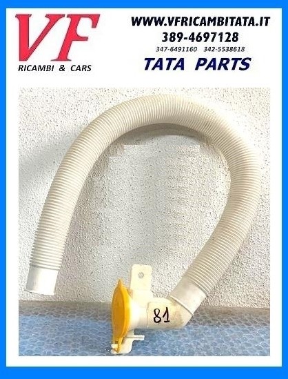 TATA VISTA : VASCHETTA TERGICRISTALLI - TUBO DI CARICO - COD-IGN-81