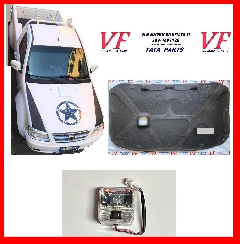 SAFARI - TELCOLINE - XENON : COFANO MOTORE - PLAFONIERA - INSONORIZZAZIONE COD-H0098-MAG3A
