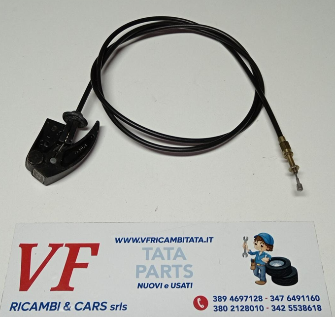 SAFARI - TELCOLINE - XENON : COFANO MOTORE - CAVO APERTURA - COD-I0045-12A-TRV168 COD-AD0005-18A