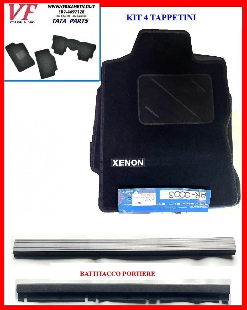 SAFARI - TELCOLINE - XENON : TAPPETINI ABITACOLO - BATTITACCO - COD3315