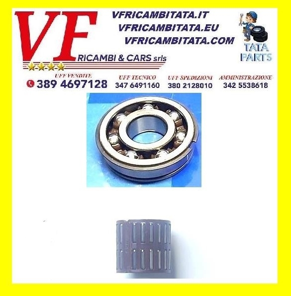 INDICA - INDIGO : CUSCINETTO CON ANELLO ELASTICO POST - COD-M0047-42B