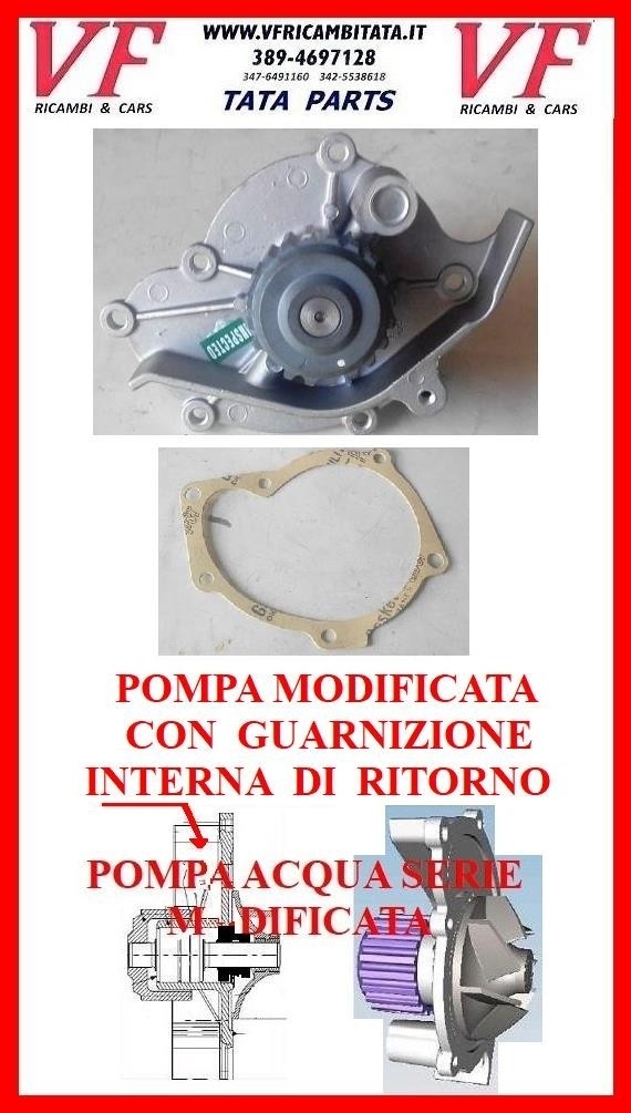 TATA ARIA : POMPA ACQUA SERIE MODIFICA - COD-T0038-50C-D