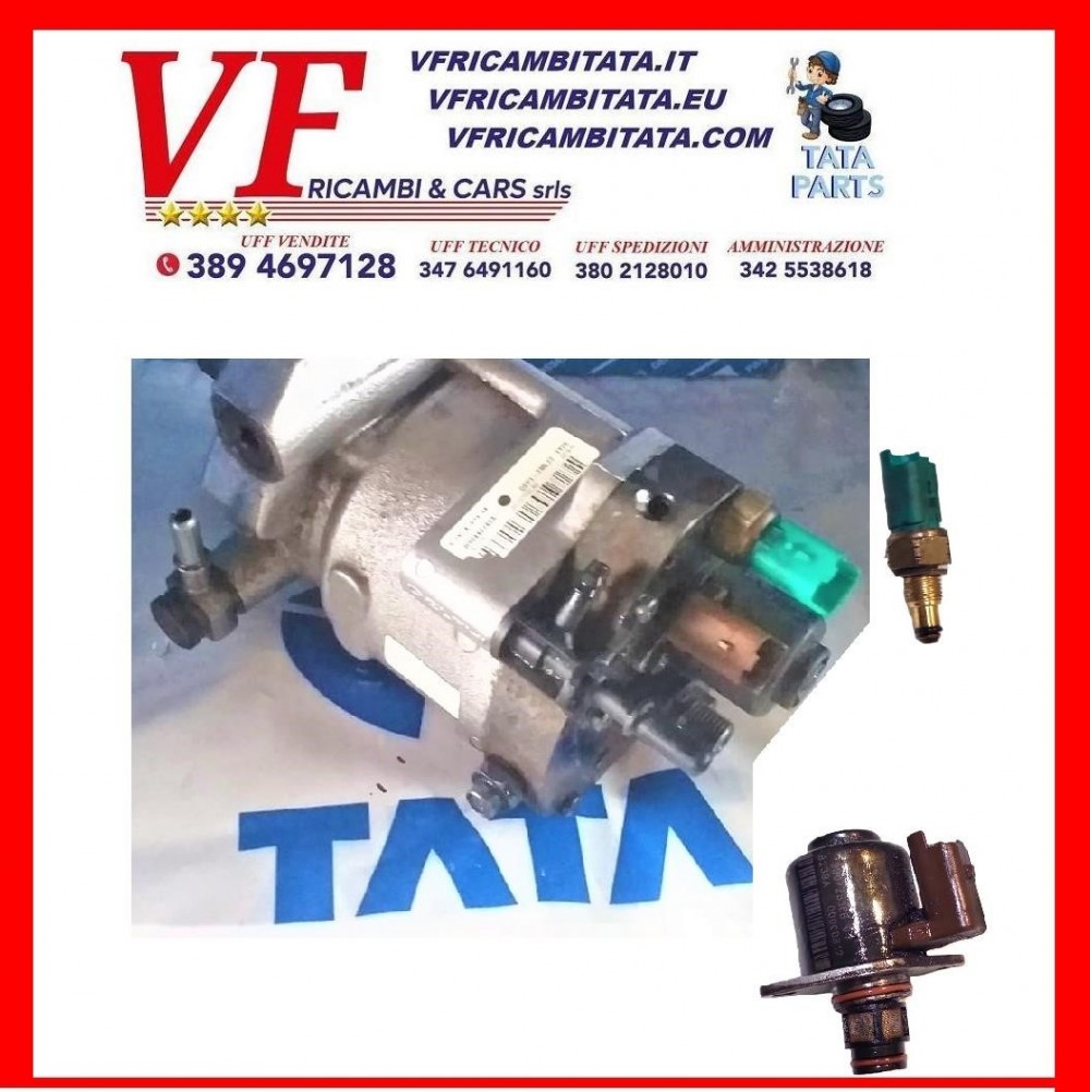 SAFARI - TELCOLINE - XENON : SENSORE REGOLATORE DI PRESSIONE VERDE - MARRONE - POMPA GASOLIO DELPHI - COD-VSF0042