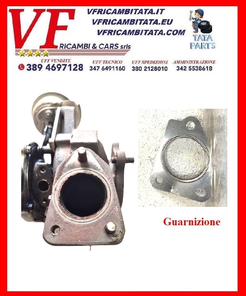 SAFARI - TELCOLINE - XENON : TURBO GARRETT 2.2 DICOR - GUARNIZIONE INGRESSO - COD-AC0042-9C