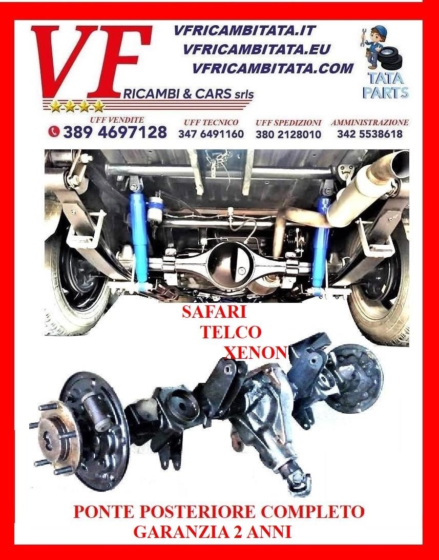 SAFARI - TELCOLINE - XENON : PONTE POSTERIORE COMPLETO - COD3242