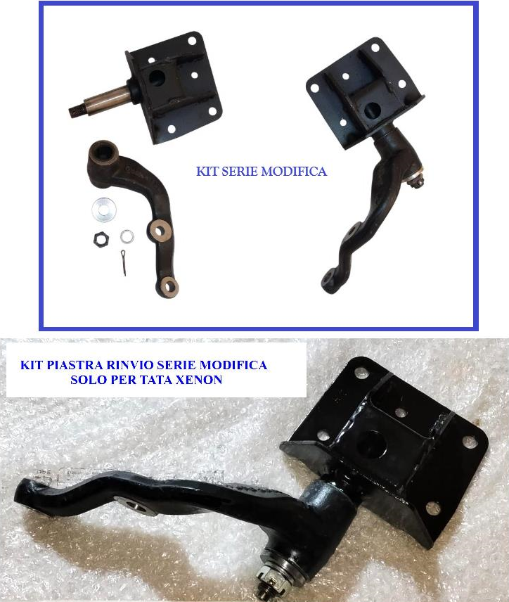 SAFARI - TELCOLINE - XENON : PIASTRA RINVIO STERZO - KIT COMPLETO - COD-I0030-TRV20 COD-P0049-15B